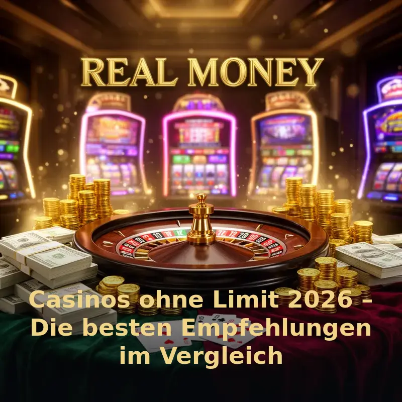 Casinos ohne Limit 2026 – Die besten Empfehlungen im Vergleich